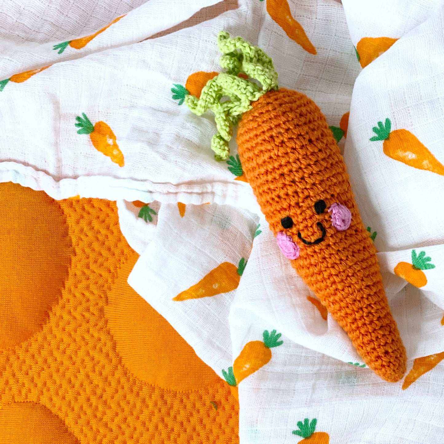 Baby Carrot Rattle