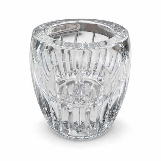 Vintage Small Heavy Crystal Vase