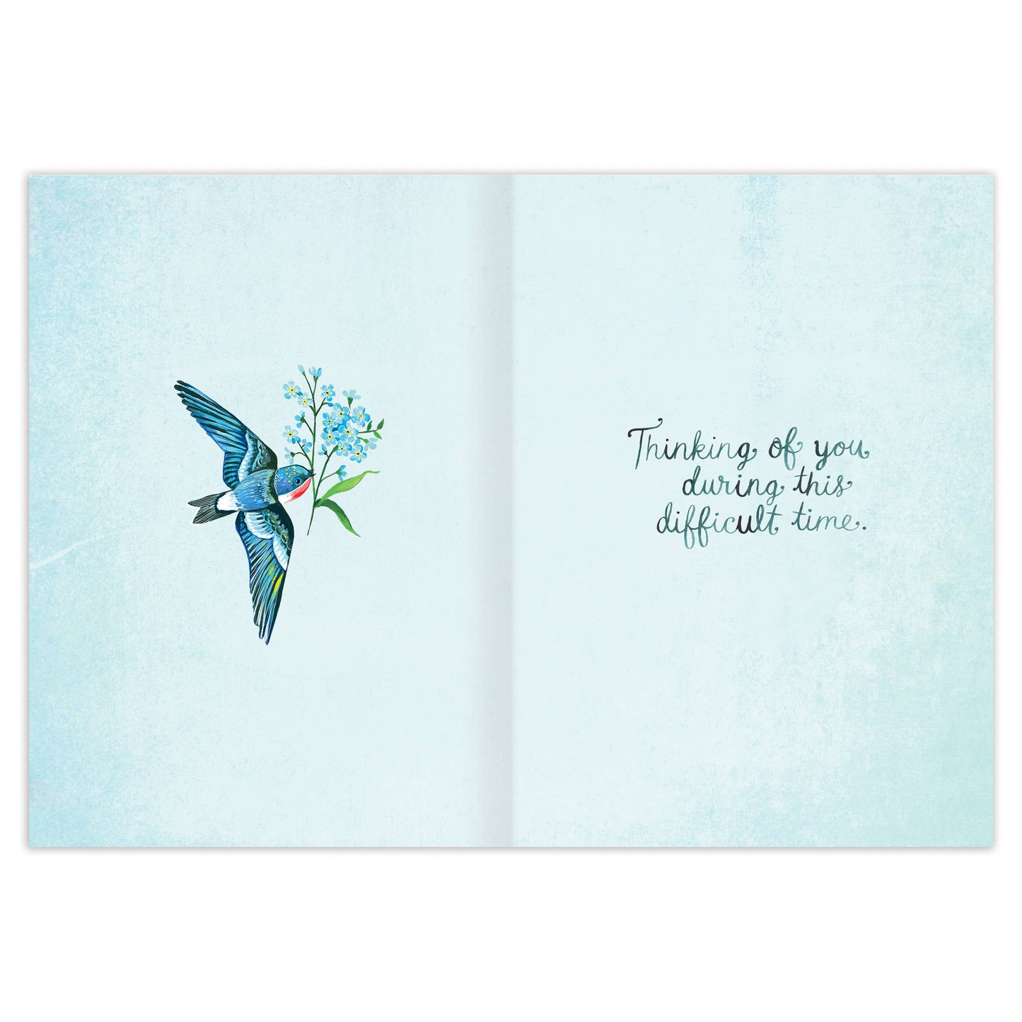 Swallows Sympathy Card
