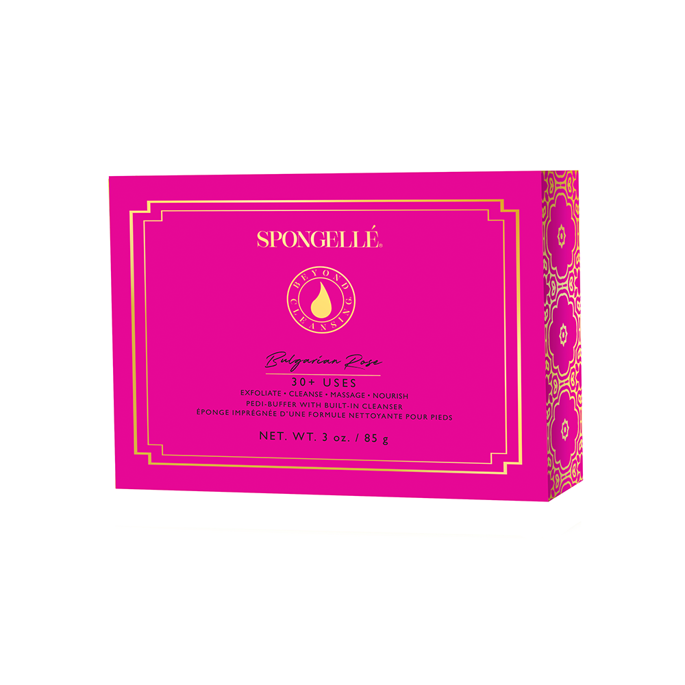 Spongellé - Bulgarian Rose Pedi Buffer