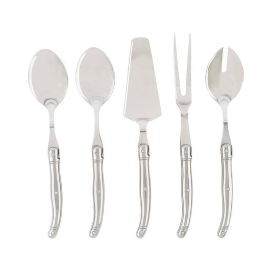 5 Piece Hostess Set - Stainless Steel