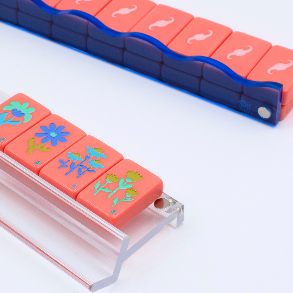Wavy Acrylic Mahjong Racks