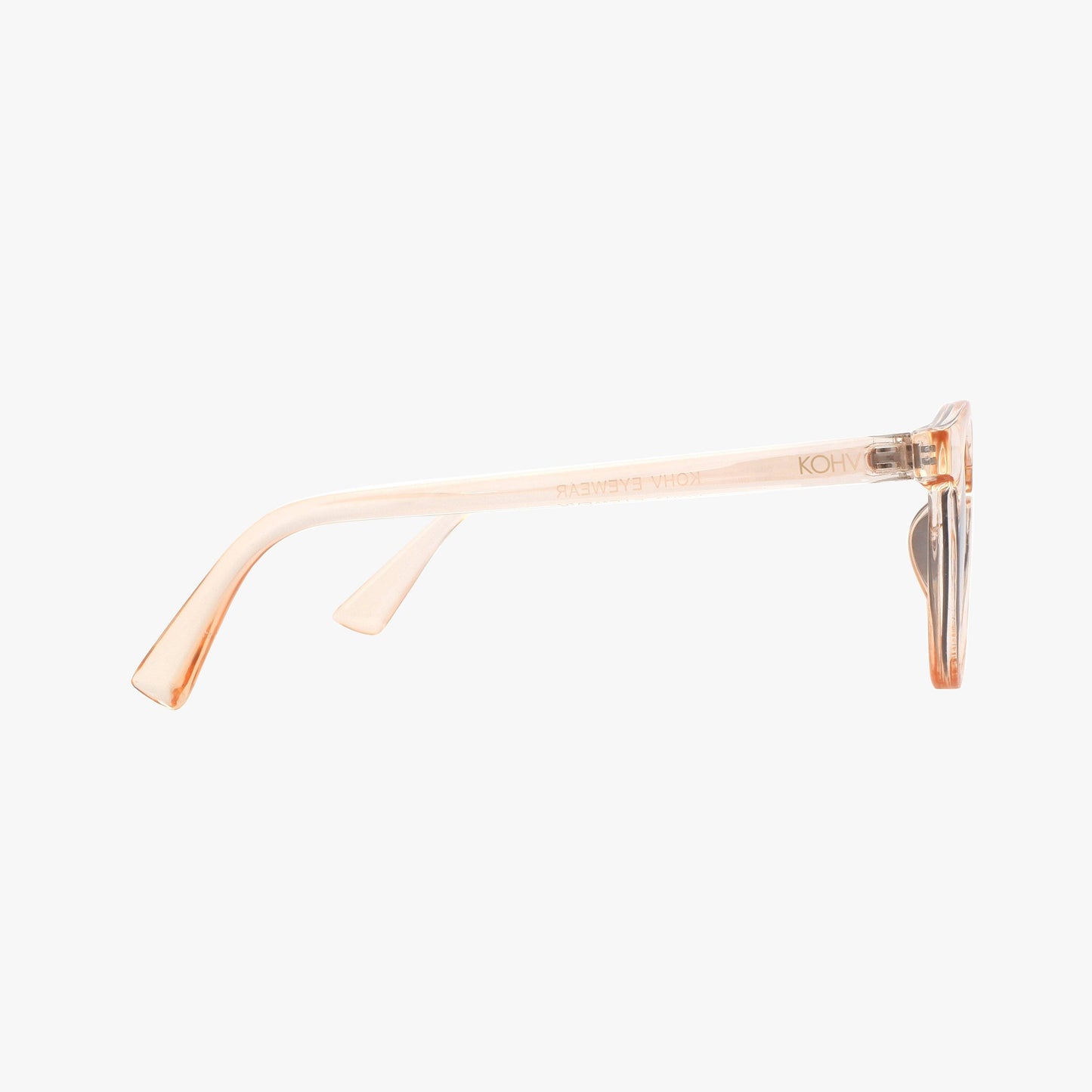 Polarized Round Sunglasses in Heron Blush