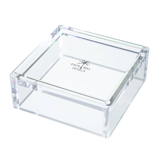 Acrylic Beverage Cocktail Napkin Holder