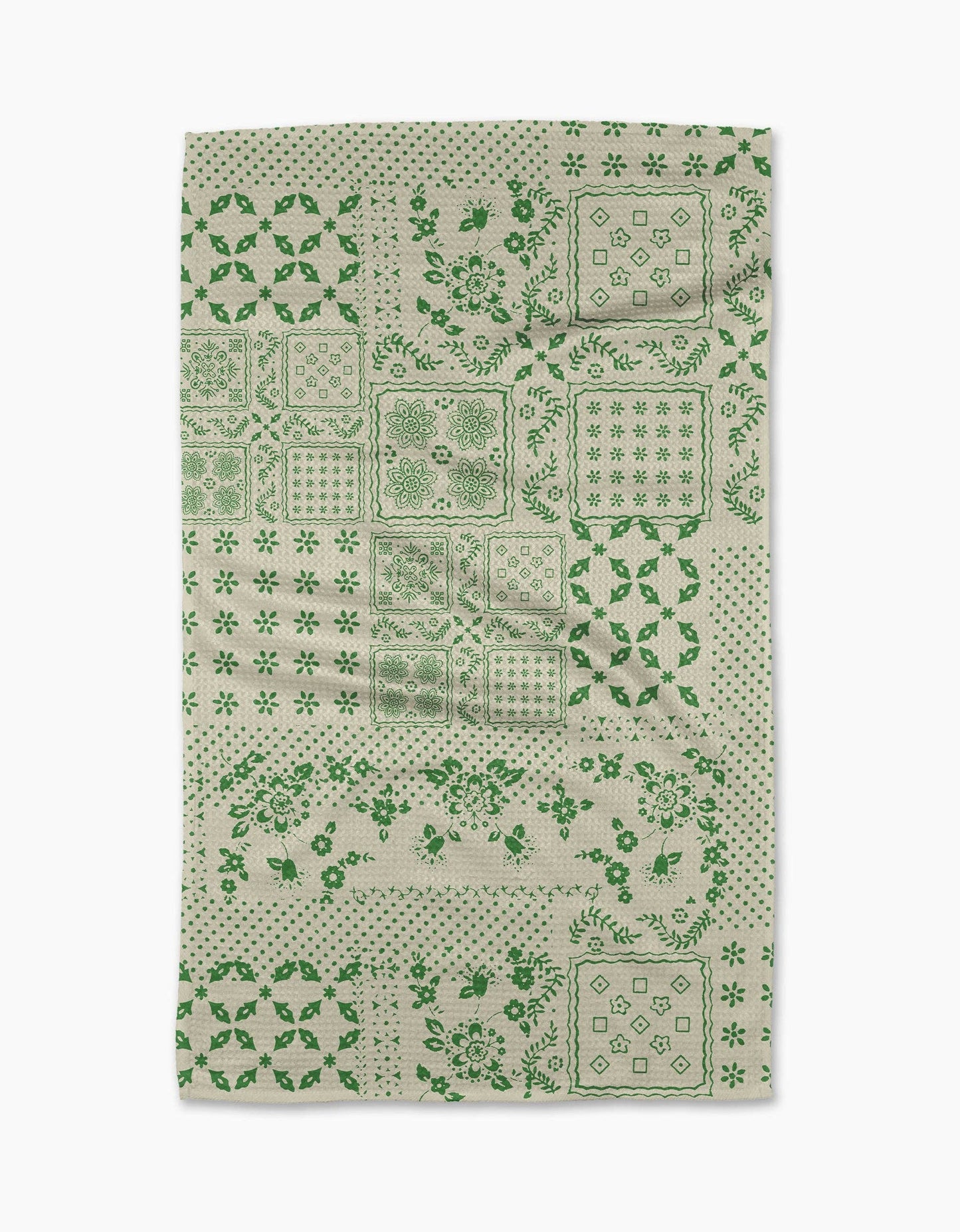 Geometry - Blossoming Bandanna Green