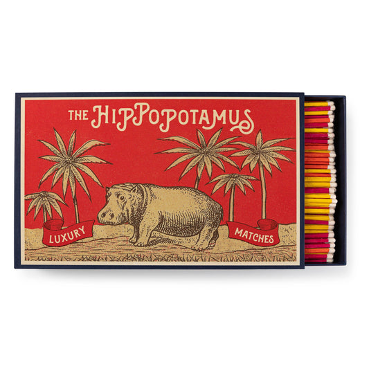 Hippopotamus Giant Luxury Matches