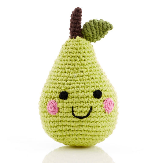 Pear Baby Rattle