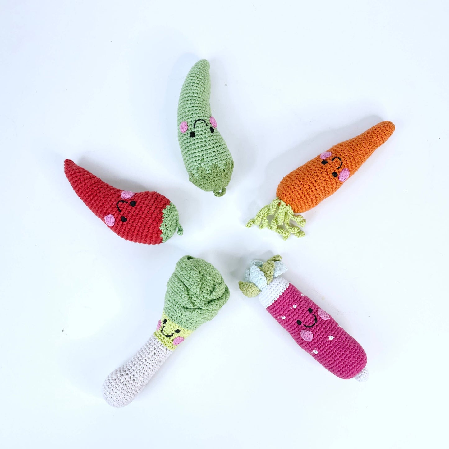 Baby Carrot Rattle