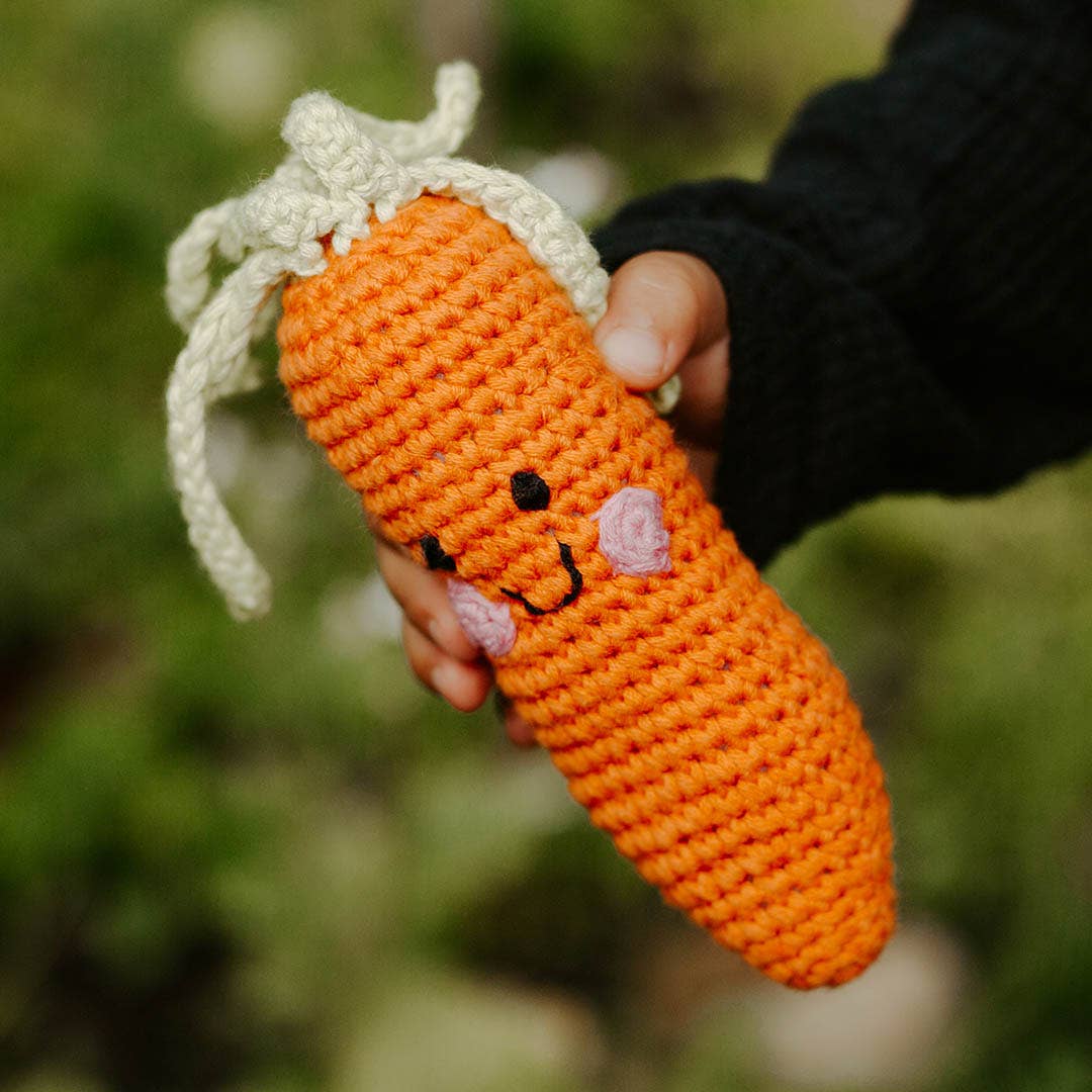Baby Carrot Rattle