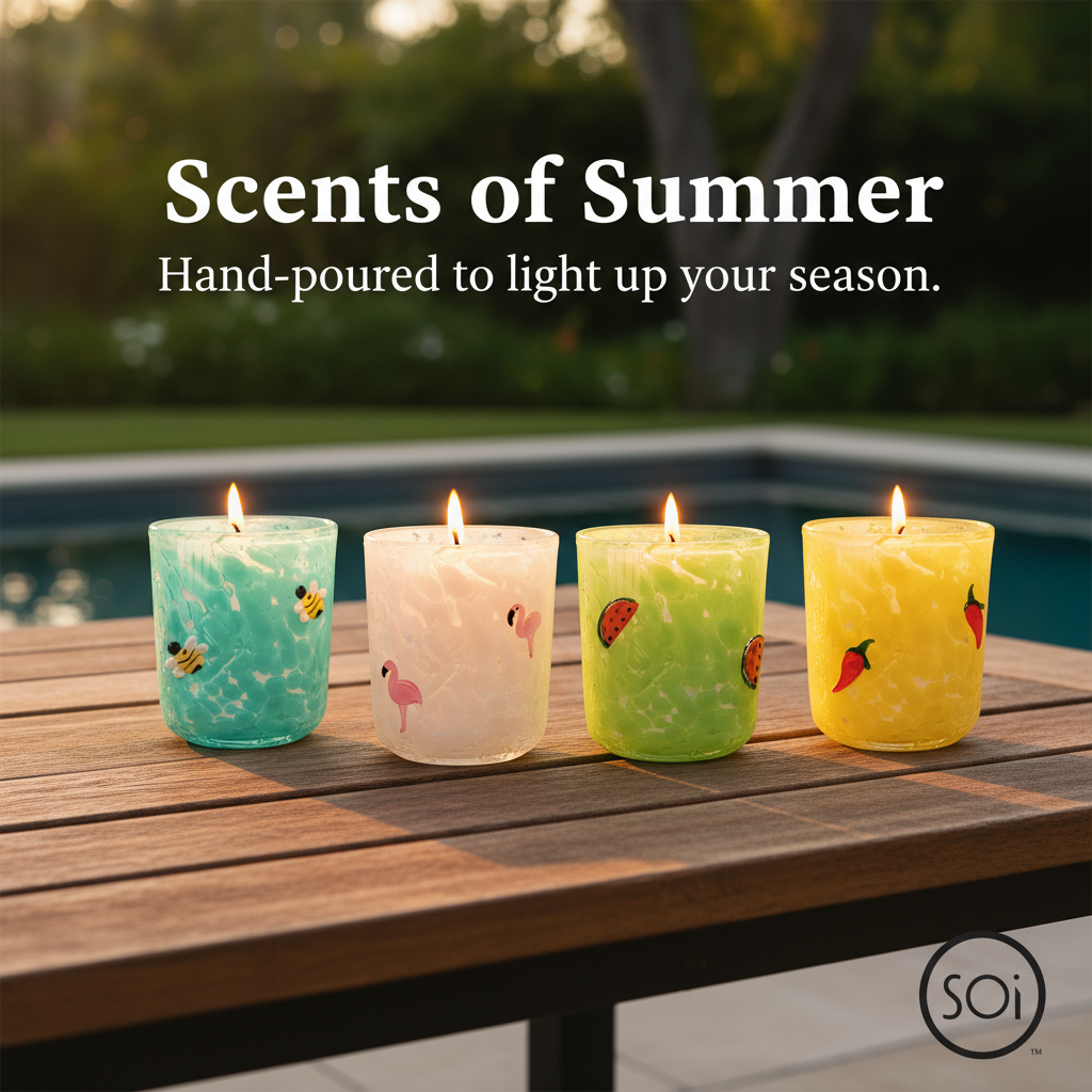 Golden Paloma Candle