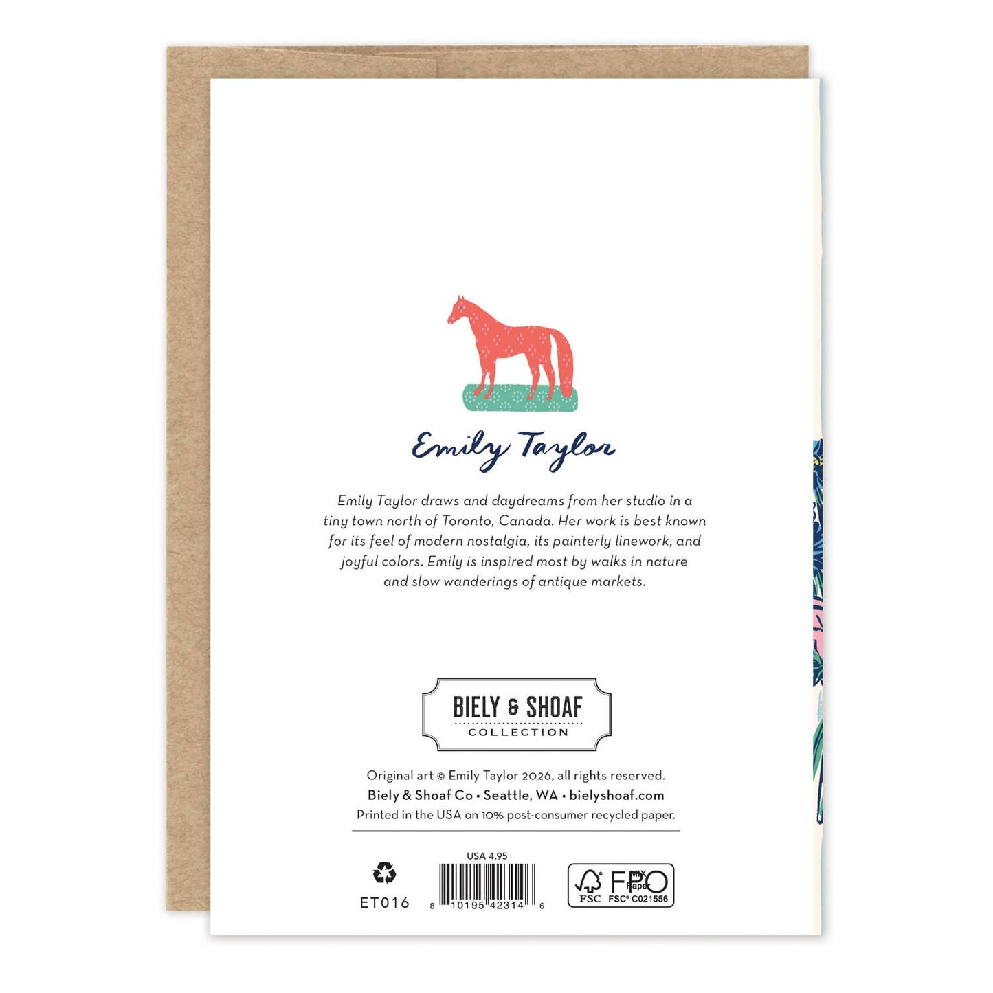 Biely & Shoaf - Flower Bundles Sympathy Card