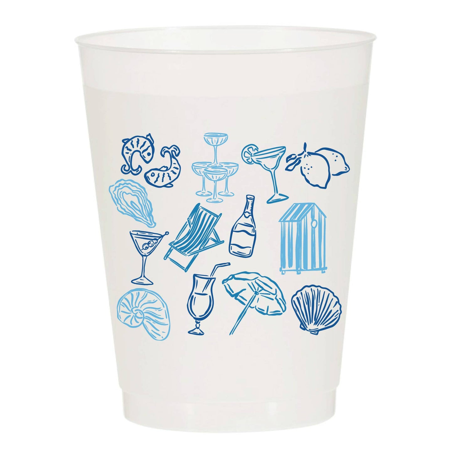 Mediterranean Summer Frosted Cups