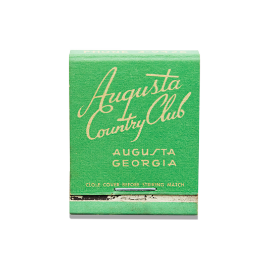 Augusta Country Club Matchbook Print