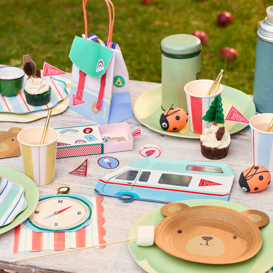 Preppy Stripe Large Napkins