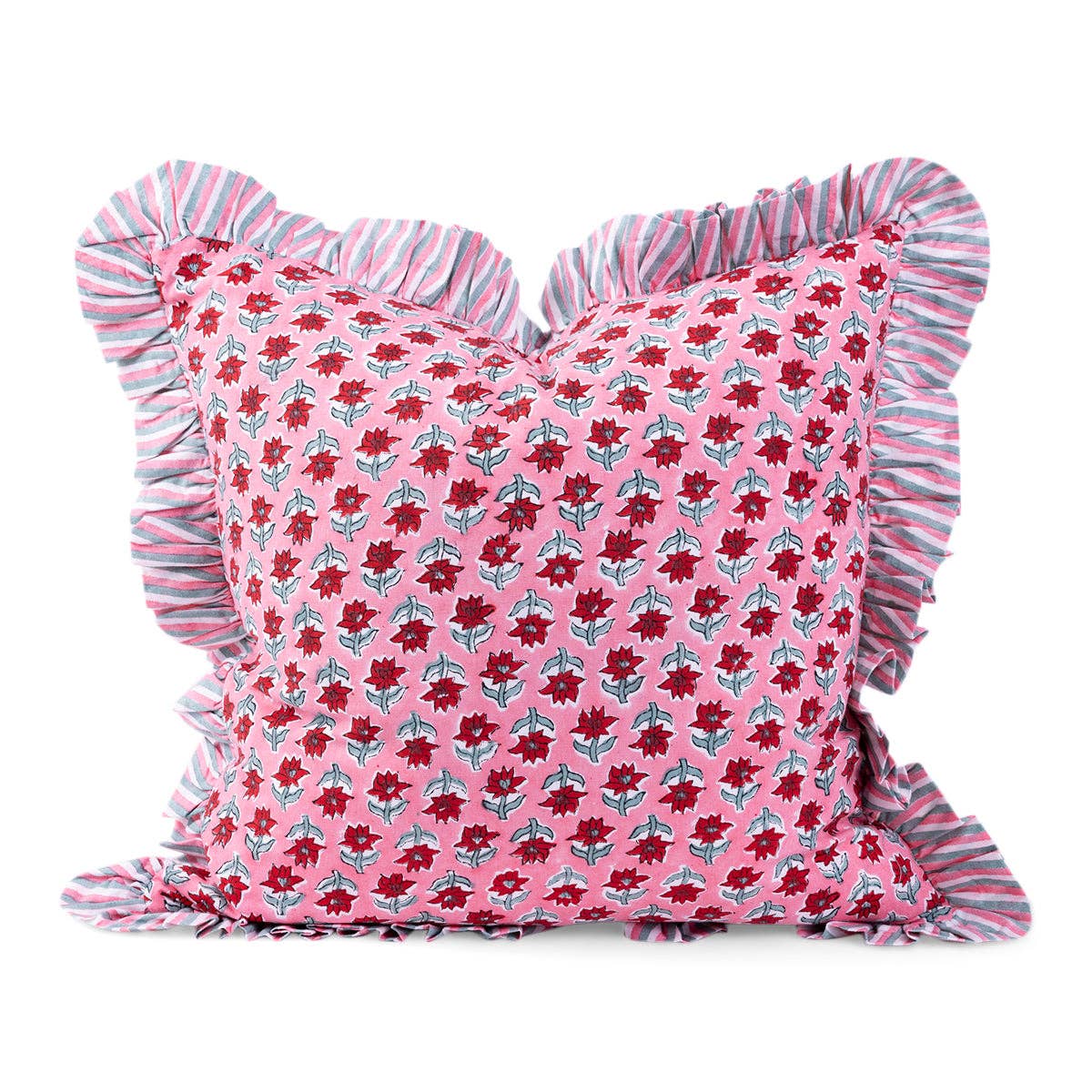 Sabrina Ruffle Throw Pillow