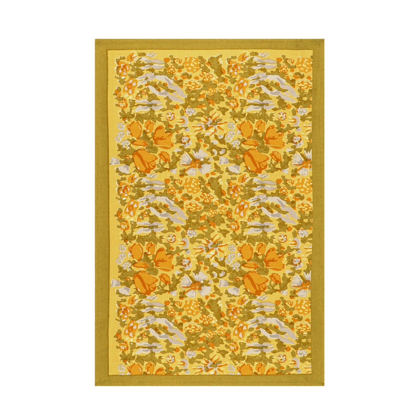 Jardin Mustard & Grey