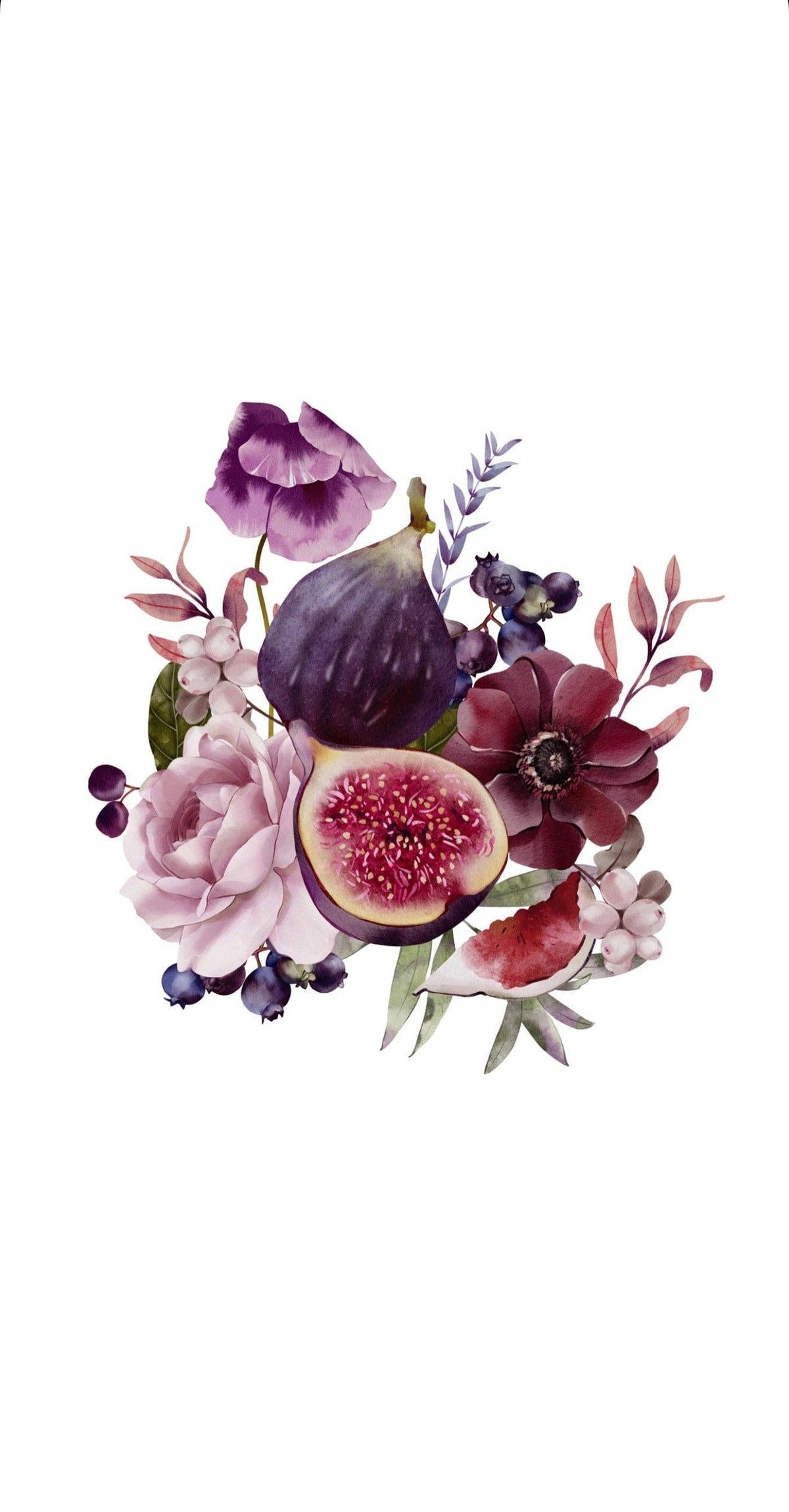 Fig Bouquet Guest Towel