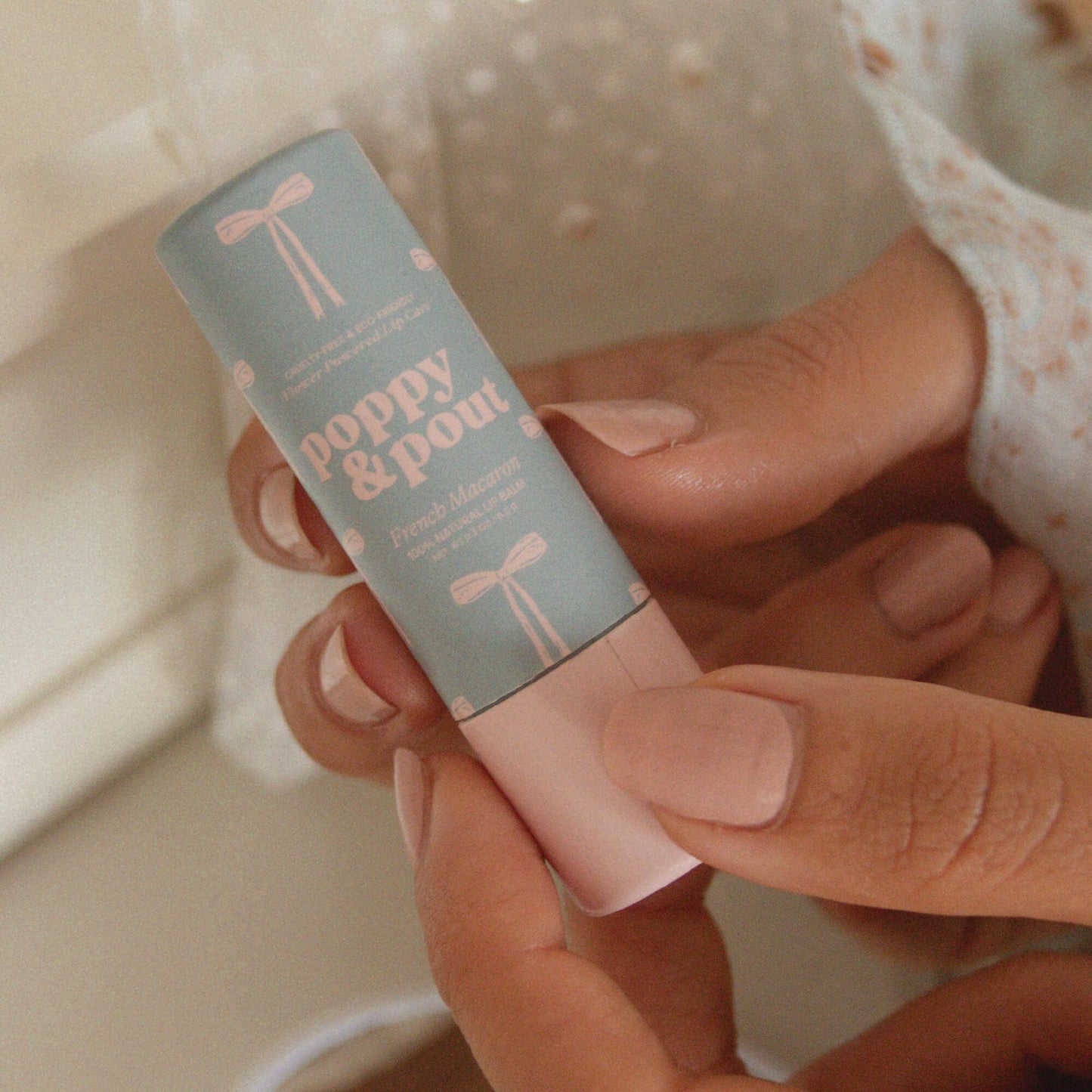 Coquette French Macaron Lip Balm