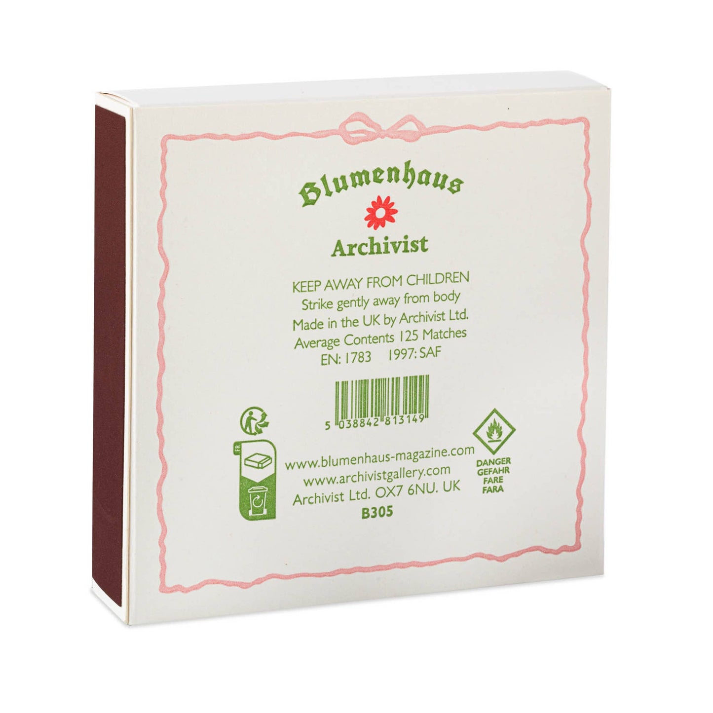 Blumenhaus Flower Luxury Matches