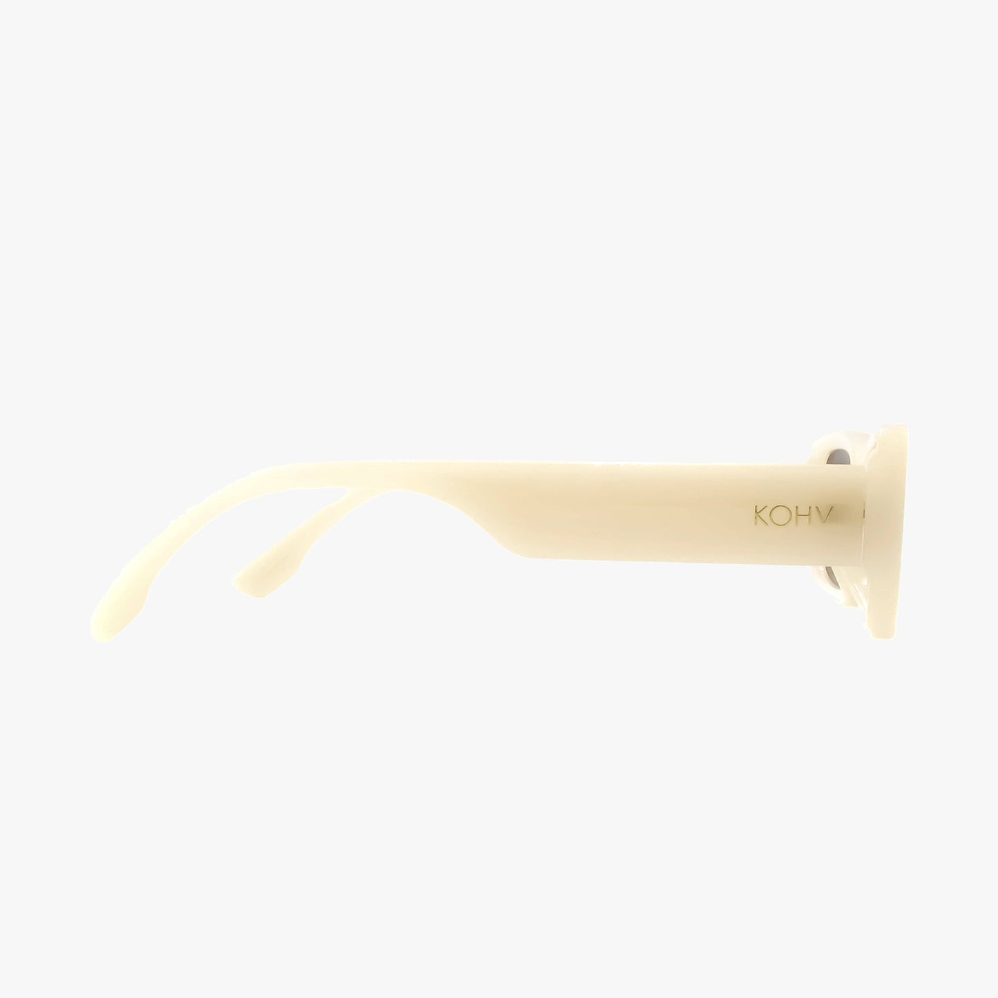 HAVEN IVORY Polarized Fashion Rectangle Sunglasses