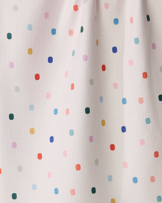 Geometry - Tile Shuffle Tea Towel - Mahjong