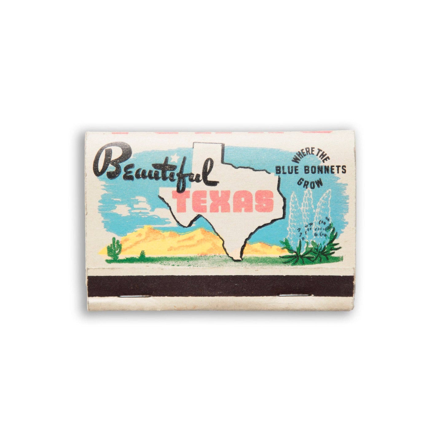 Beautiful Texas Matchbook Print