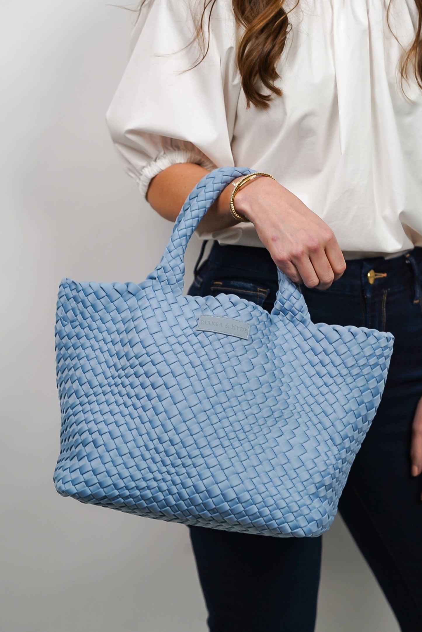 Parker & Hyde - Classic Woven Tote - Denim