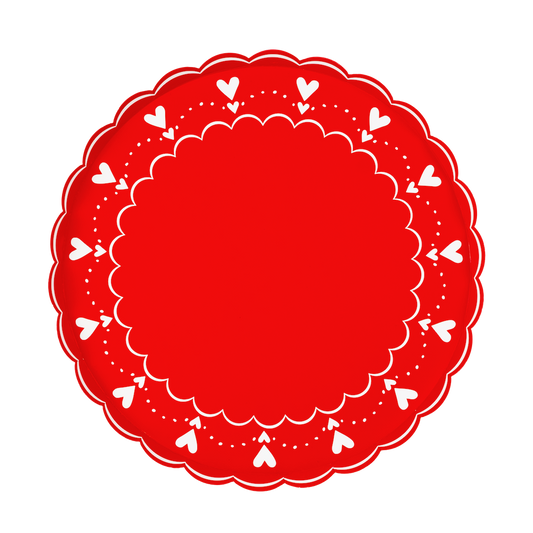 Heart Dinner Plates