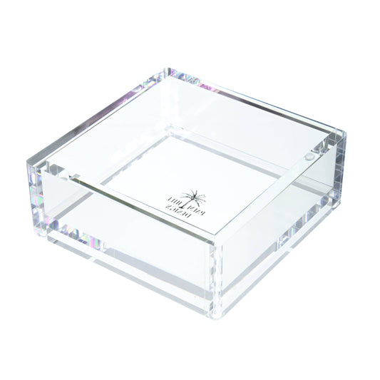Acrylic Beverage Cocktail Napkin Holder
