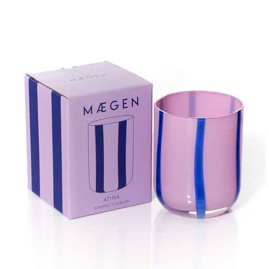 Lilac & Navy Cup