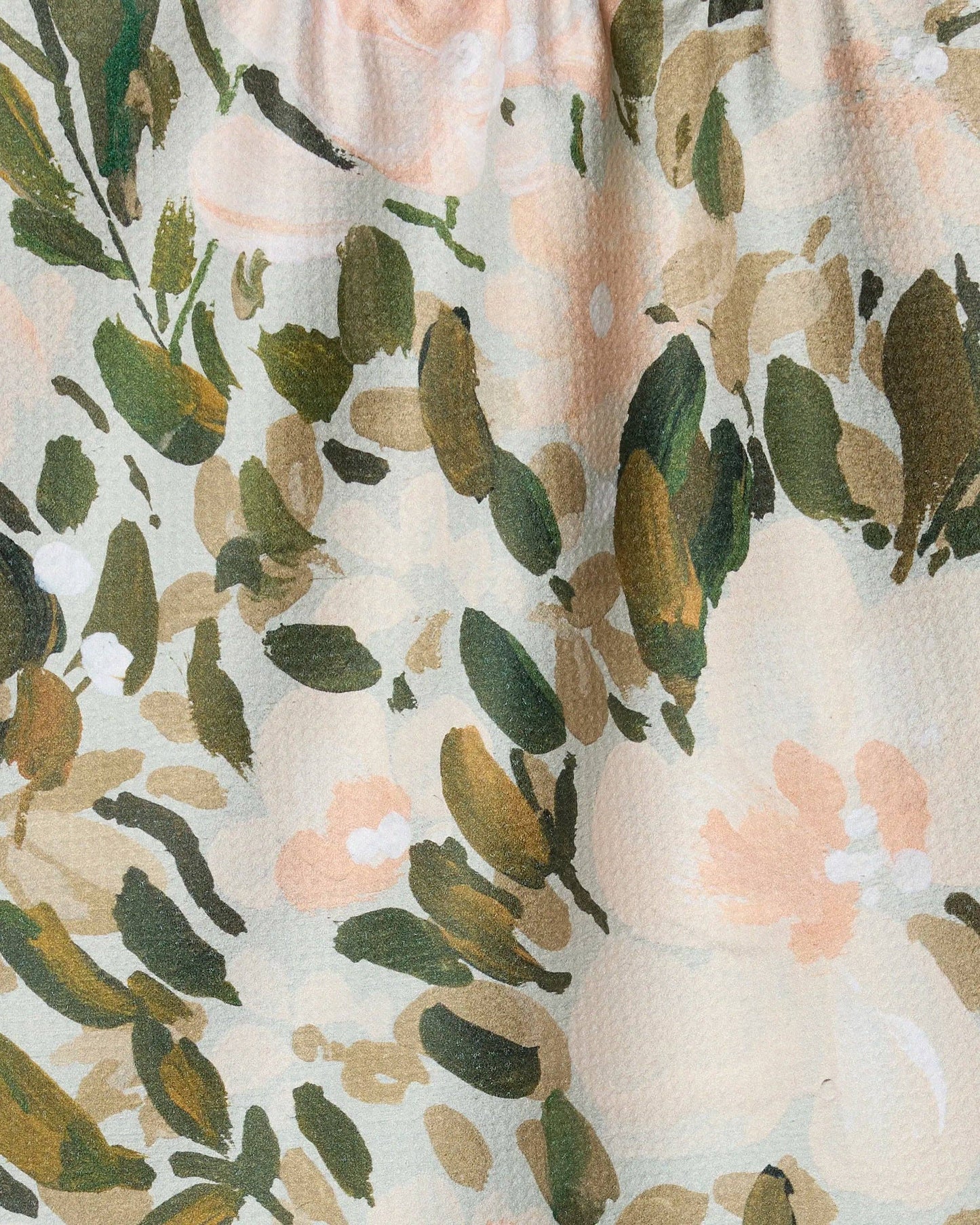 Geometry - Painted Blossoms Tea Towel