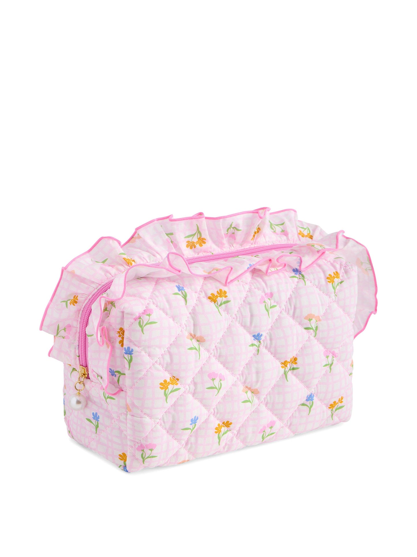 FANCY LARGE ZIP POUCH
