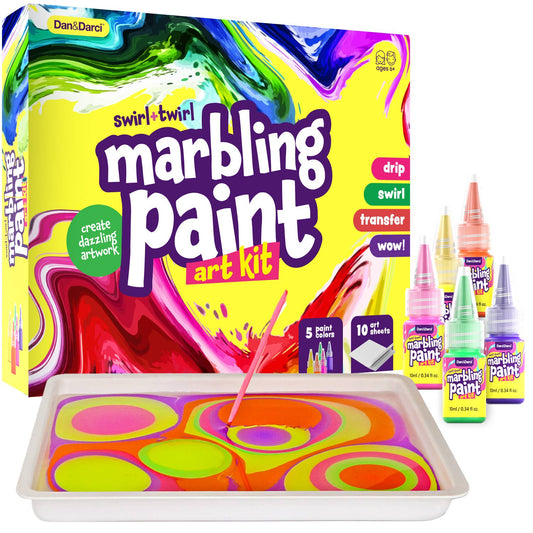 Marbling Paint Art Kit for Kids
