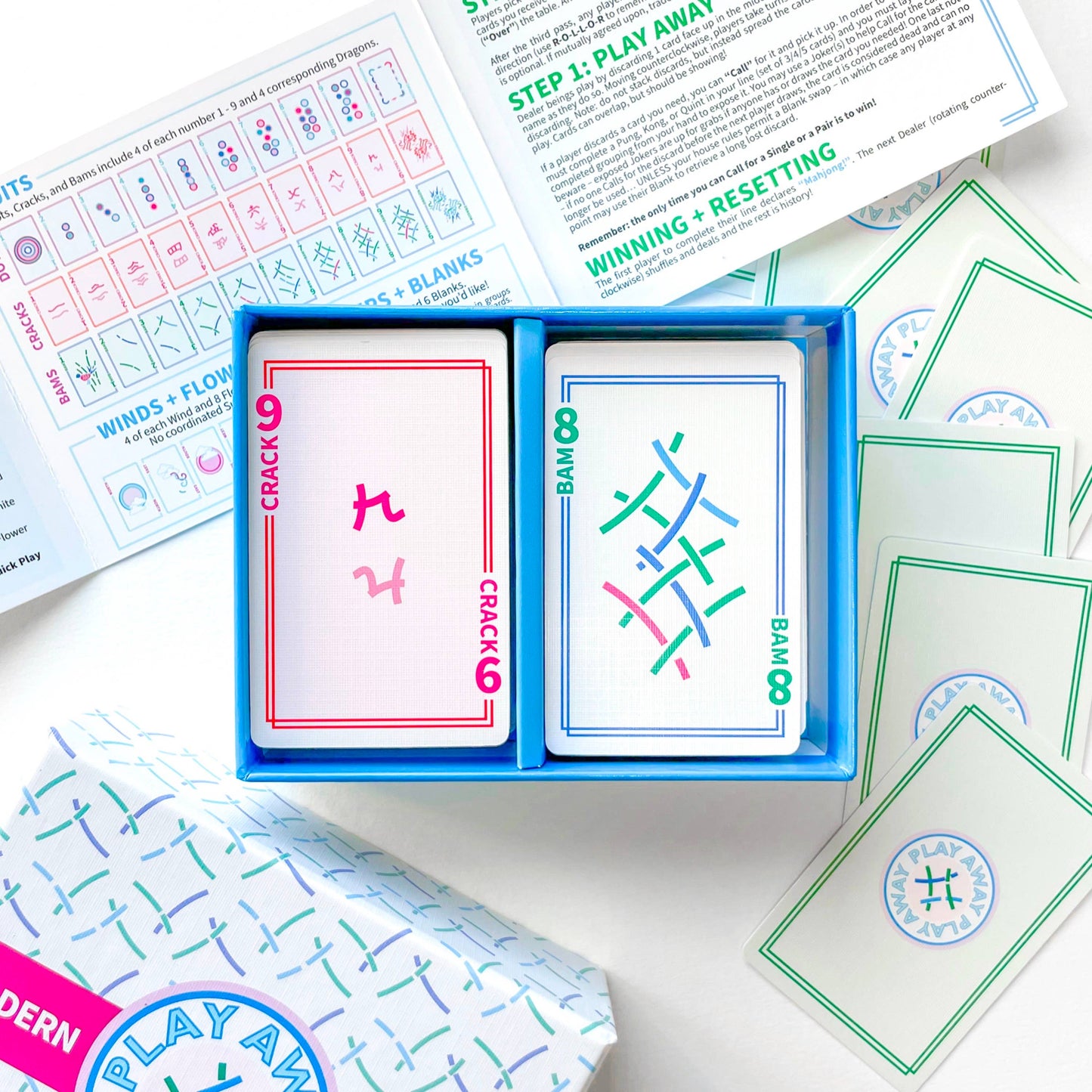 Modern Mahjong Card Deck