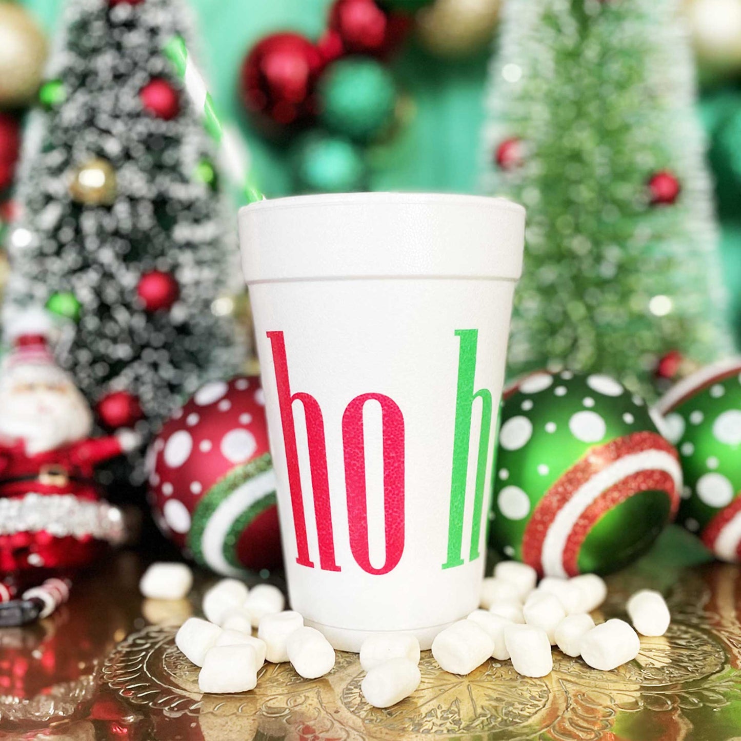 Ho Ho Ho Foam Cup