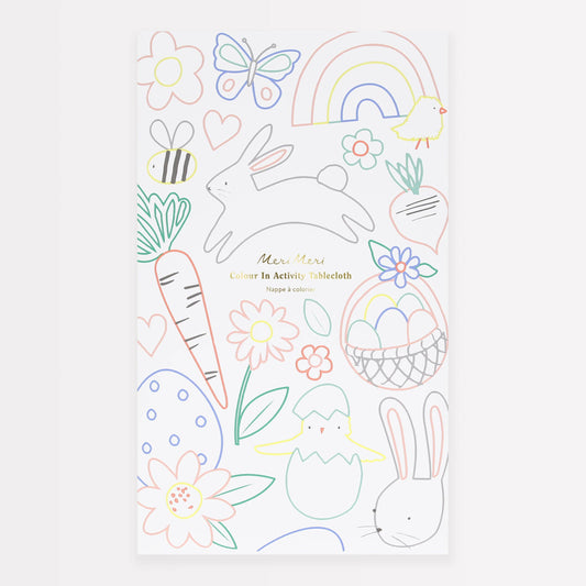Easter Colour Activity Tablecloth