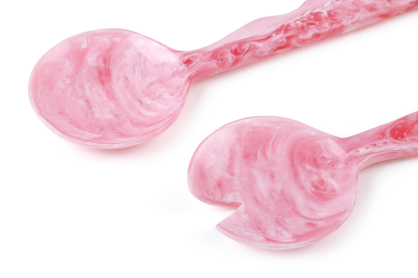 Pink Resin Salad Server