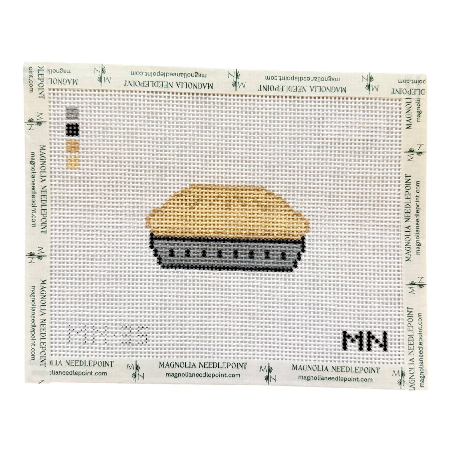 Apple Pie needlepoint canvas