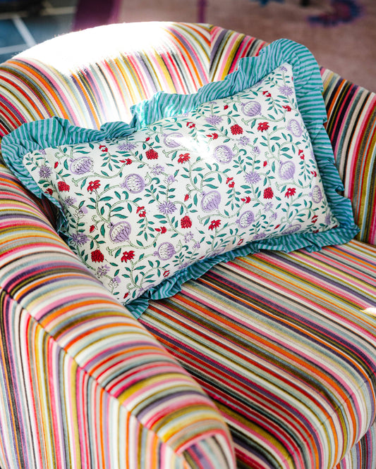 Loews Ruffle Lumbar Pillow