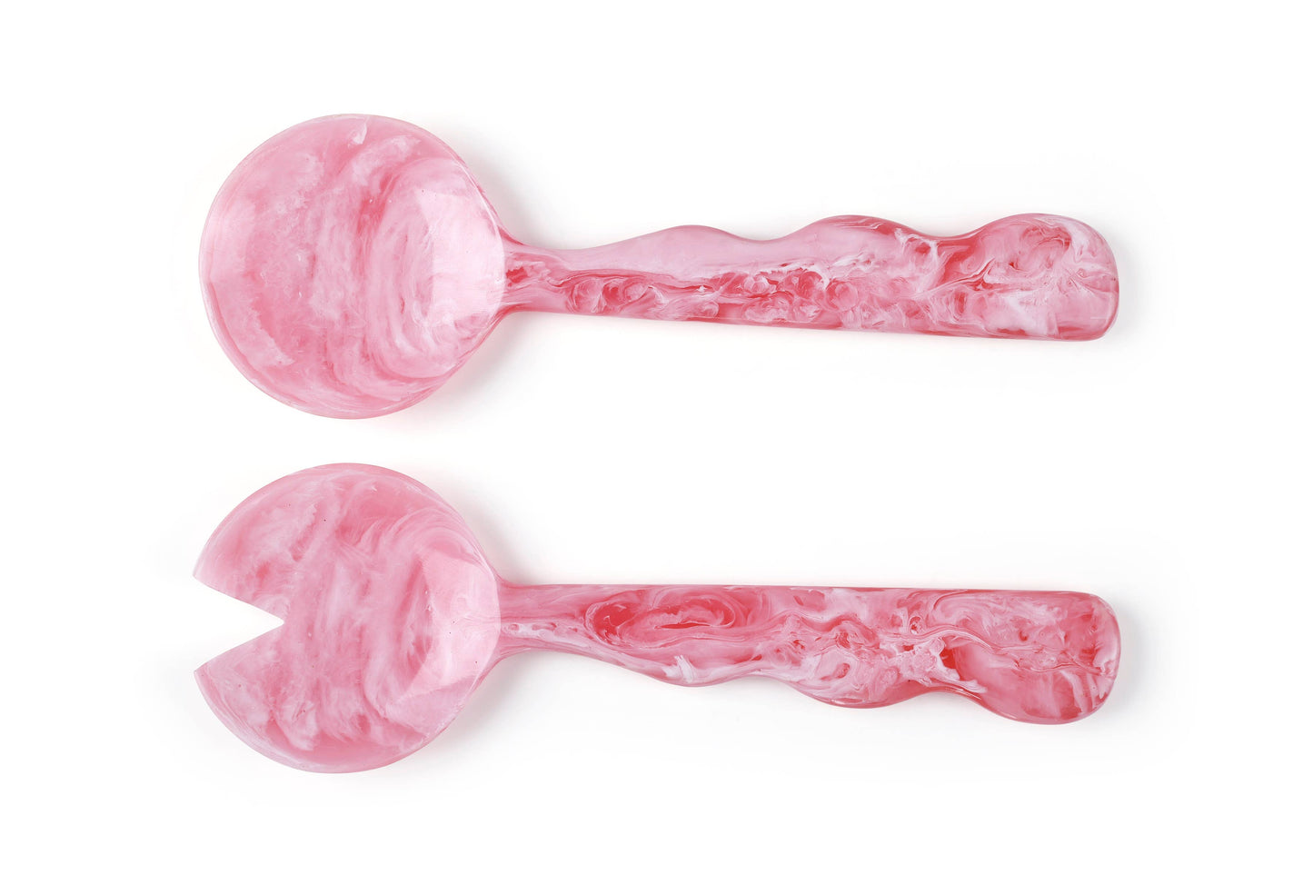 Pink Resin Salad Server
