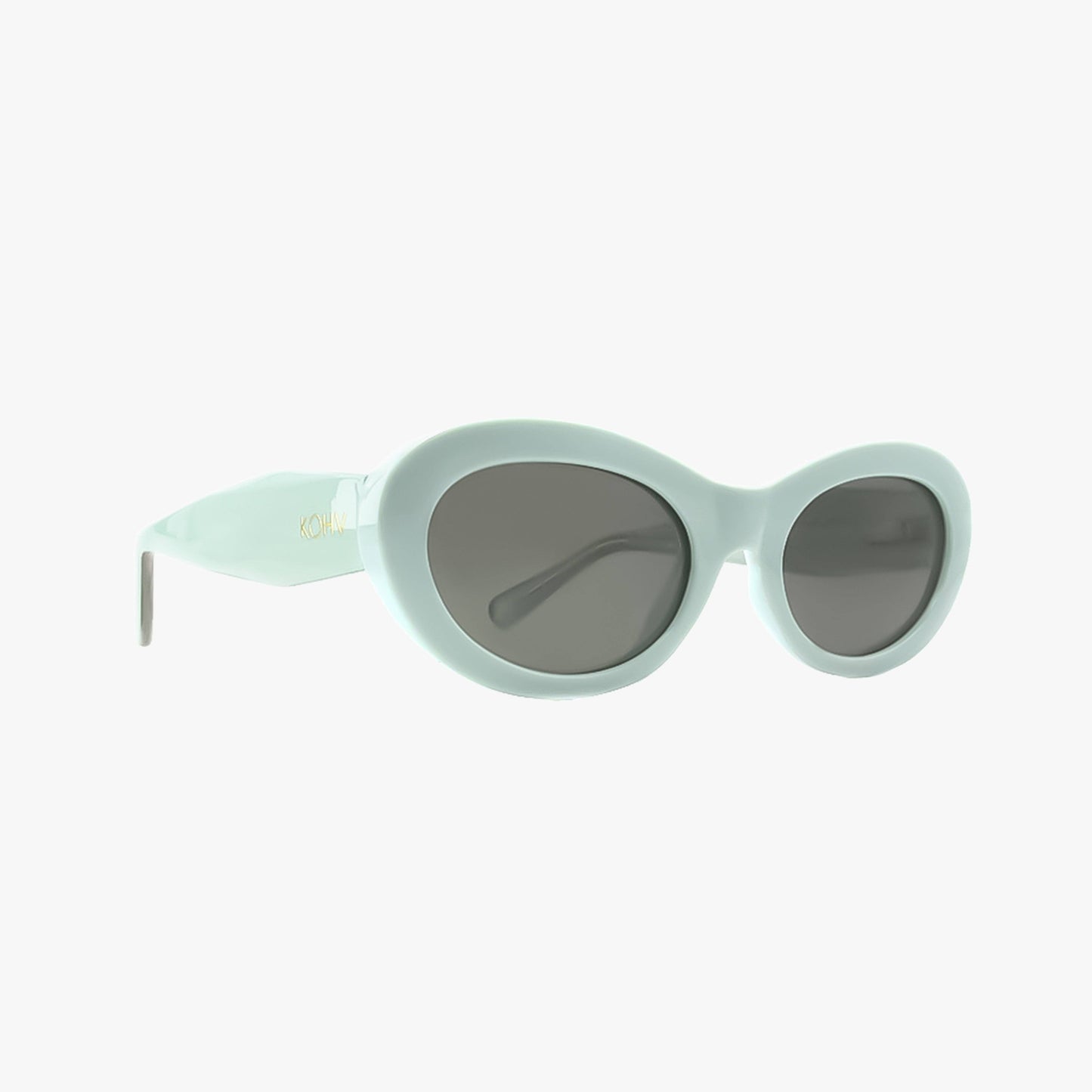CORA MINT Polarized Fashion Oval Round Sunglasses