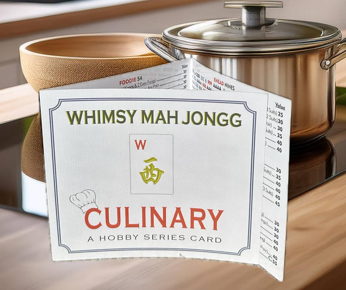 Culinary Mahjong Card