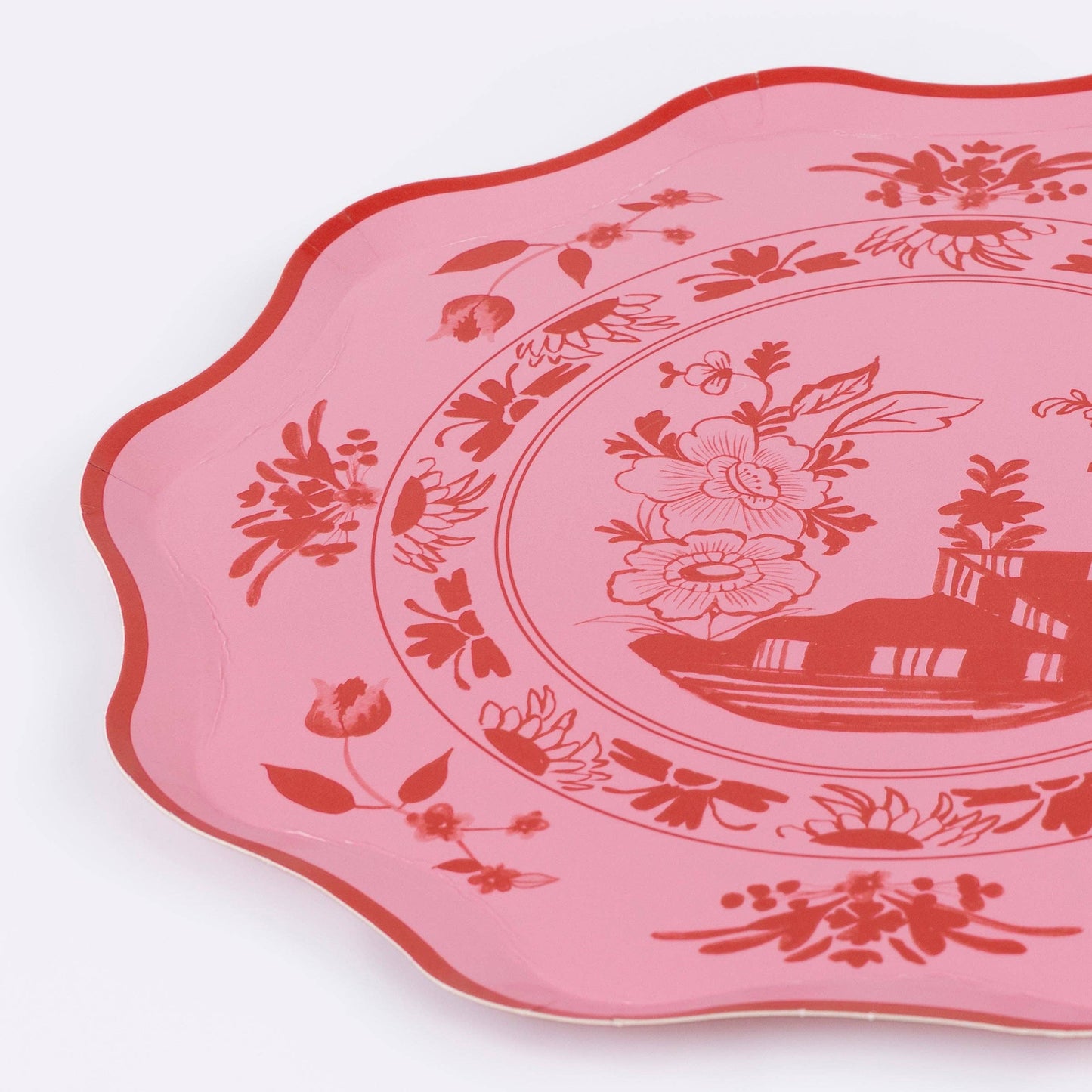 Pink Vintage Side Plates