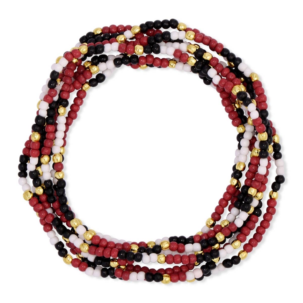 Stretch Seed Bead GAME DAY Bracelets