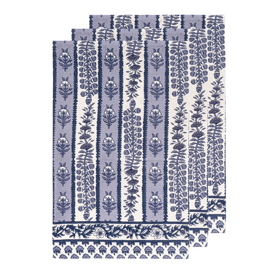 Avignon Blue & Marine Towels