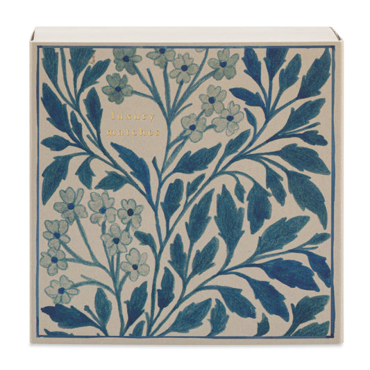 Blue Floral Luxury Matches