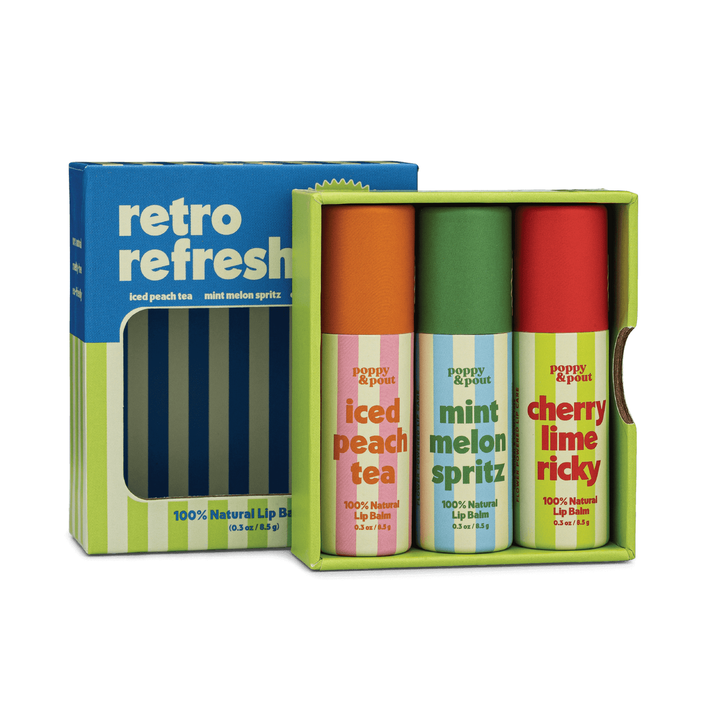 Retro Refreshers Lip Balm Trio