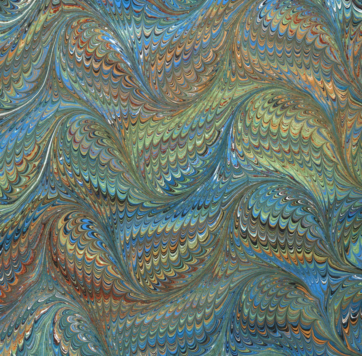 Marble Wallpaper Water Cocktail Napkin