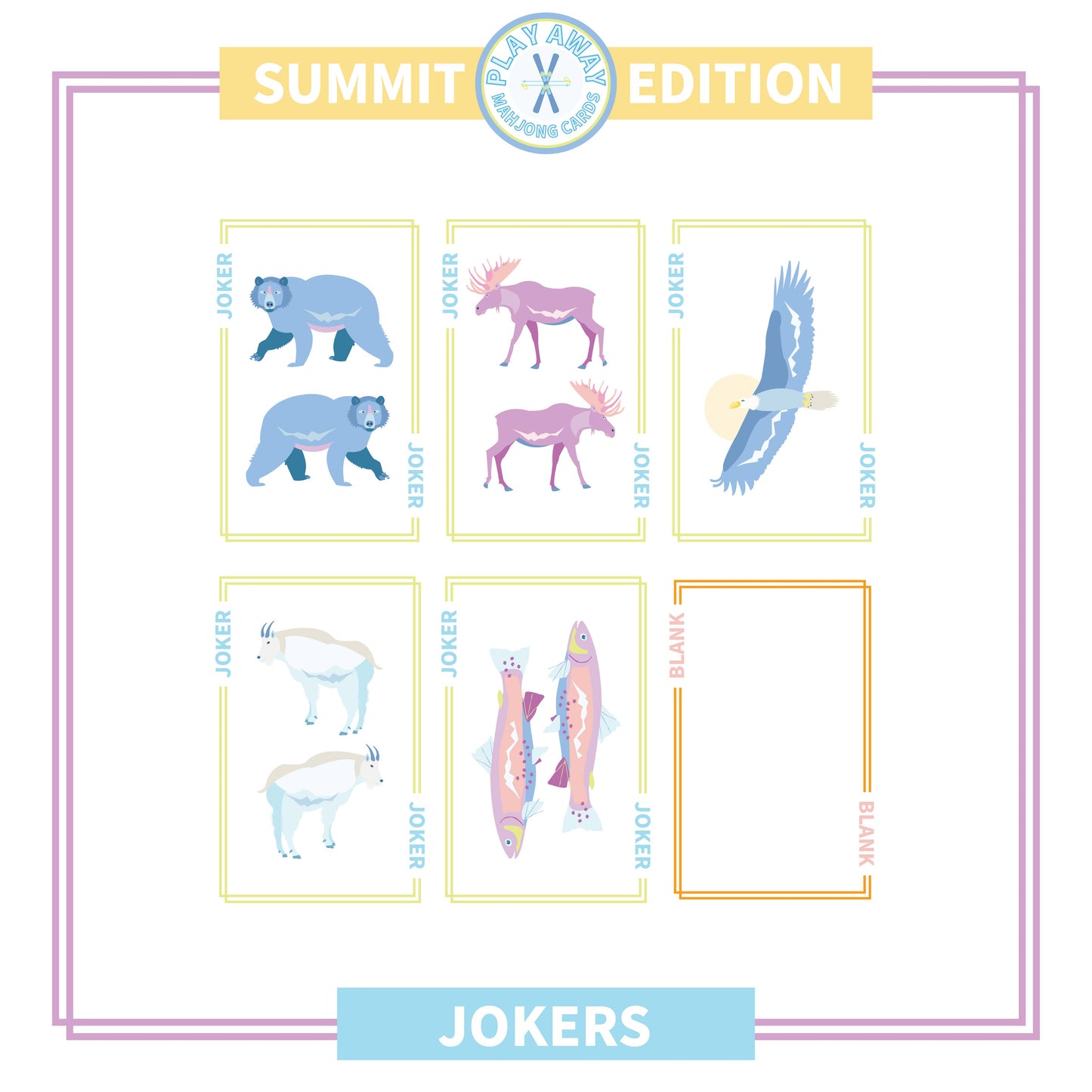 Summit Mountain Mahjong Card Deck