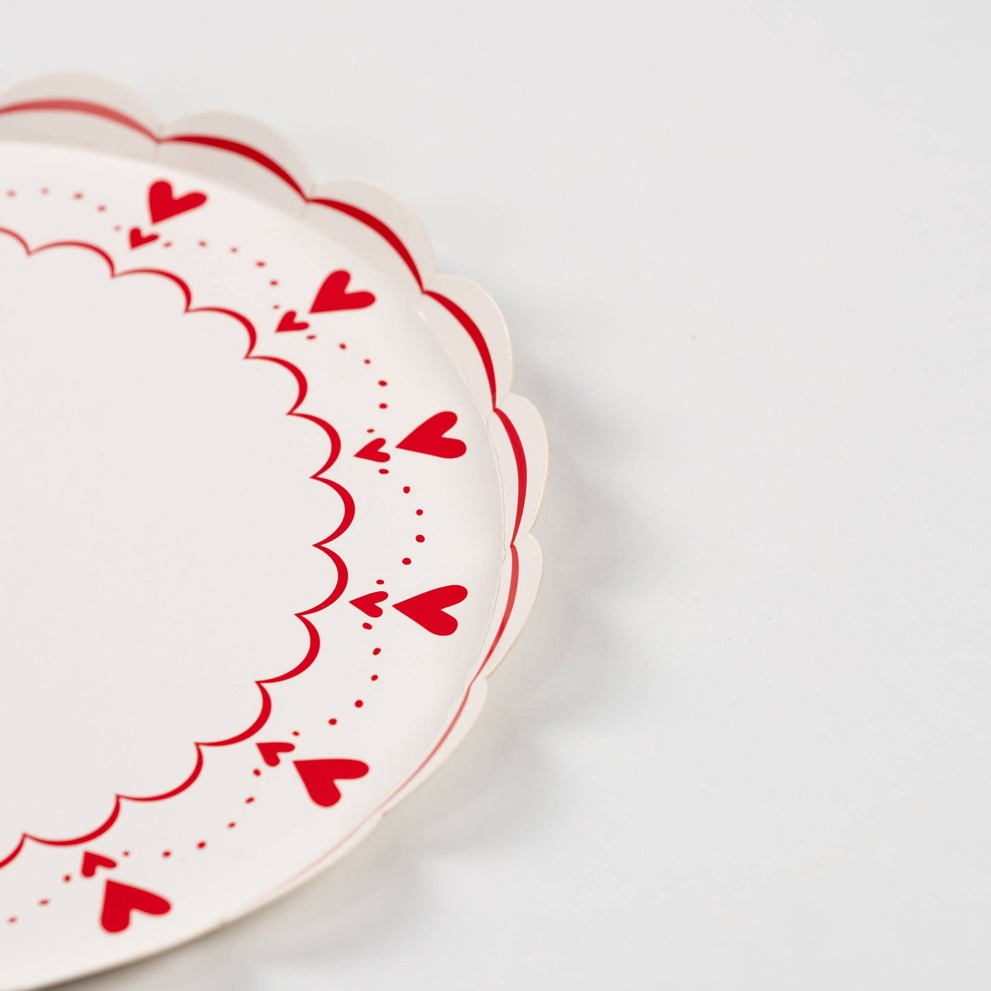 Heart Dessert Plates